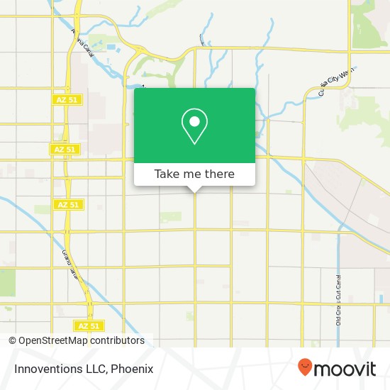 Mapa de Innoventions LLC