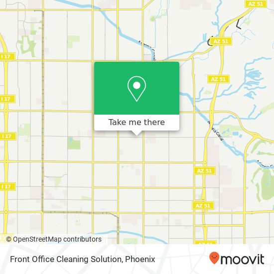 Front Office Cleaning Solution map