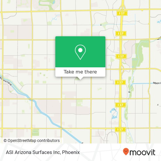 ASI Arizona Surfaces Inc map