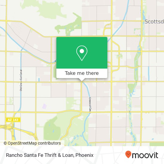 Mapa de Rancho Santa Fe Thrift & Loan