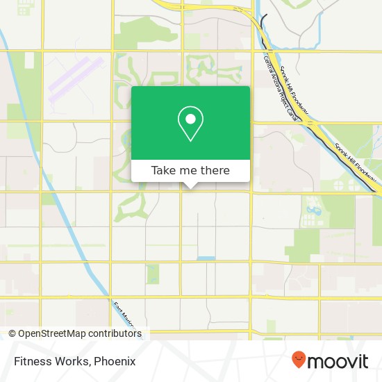 Fitness Works map