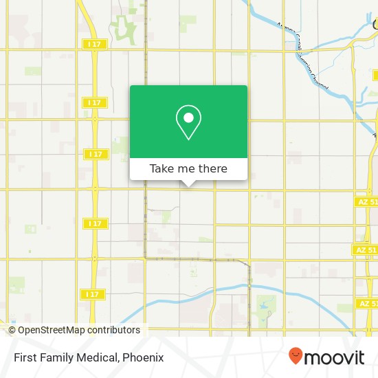 First Family Medical map