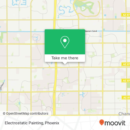 Mapa de Electrostatic Painting