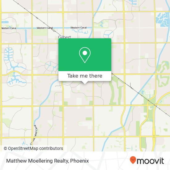 Mapa de Matthew Moellering Realty