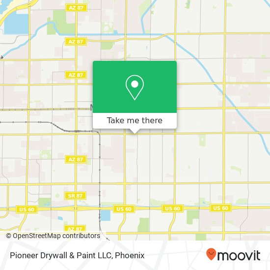 Pioneer Drywall & Paint LLC map