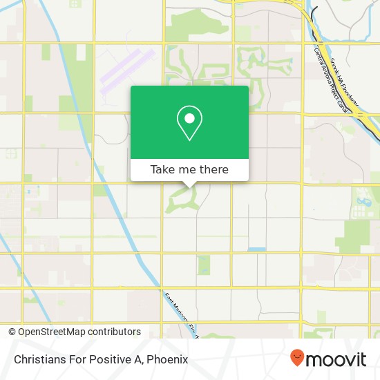 Christians For Positive A map