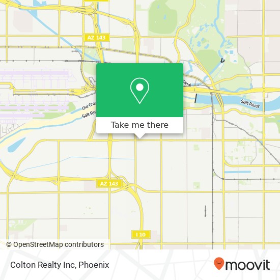 Colton Realty Inc map