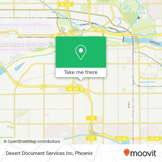 Mapa de Desert Document Services Inc