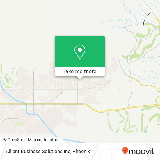 Alliant Business Solutions Inc map