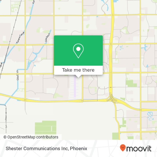 Shester Communications Inc map