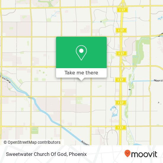 Mapa de Sweetwater Church Of God