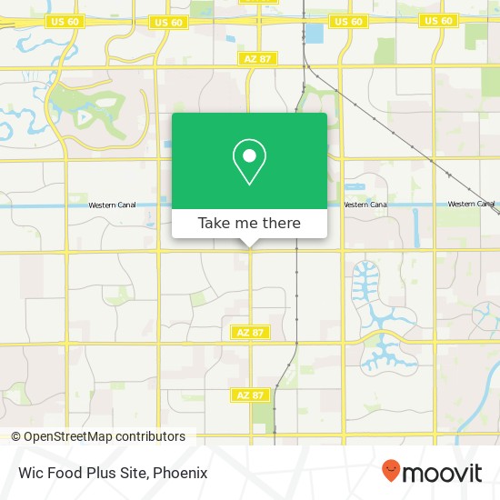 Wic Food Plus Site map