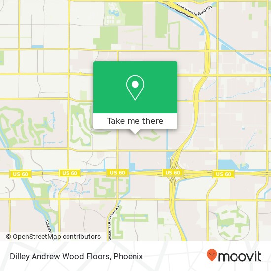 Dilley Andrew Wood Floors map