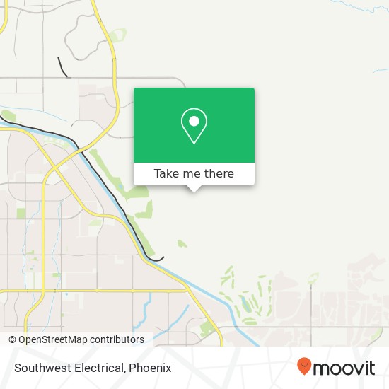 Southwest Electrical map