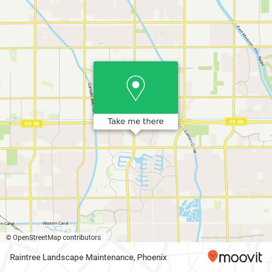 Mapa de Raintree Landscape Maintenance