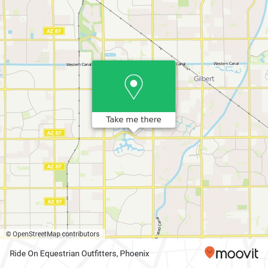 Ride On Equestrian Outfitters map