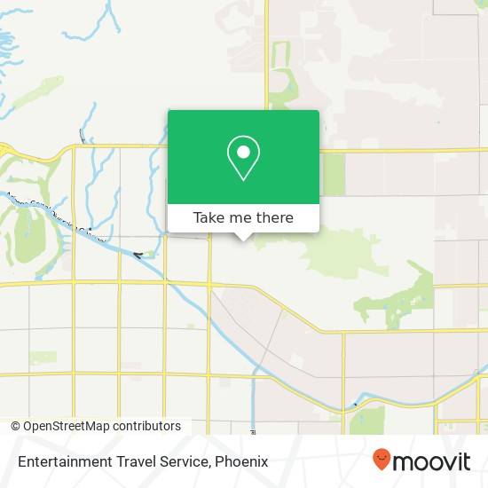 Mapa de Entertainment Travel Service