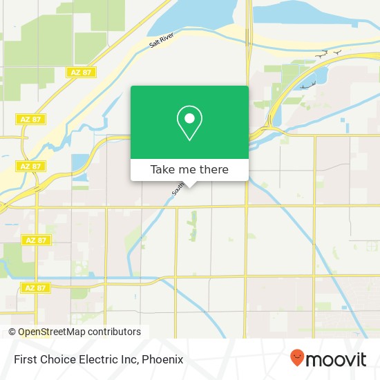 Mapa de First Choice Electric Inc