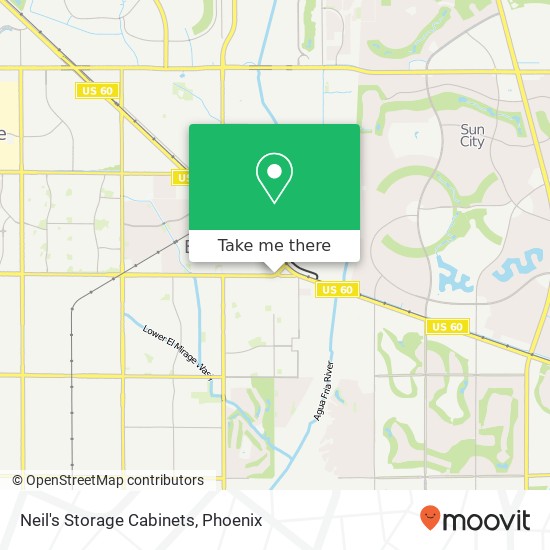 Neil's Storage Cabinets map