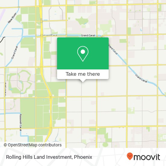 Mapa de Rolling Hills Land Investment