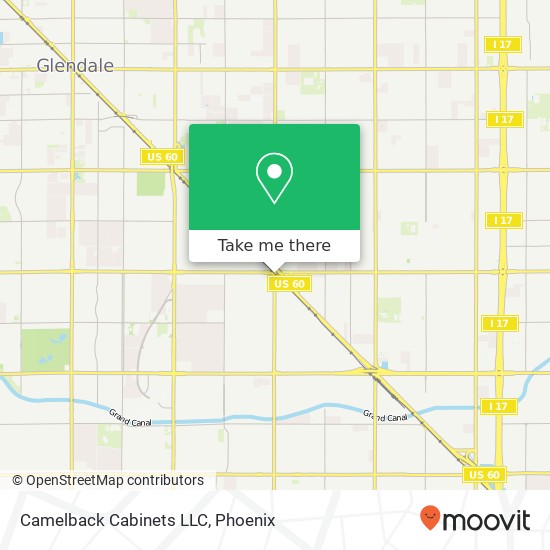 Camelback Cabinets LLC map