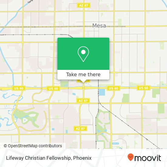 Mapa de Lifeway Christian Fellowship