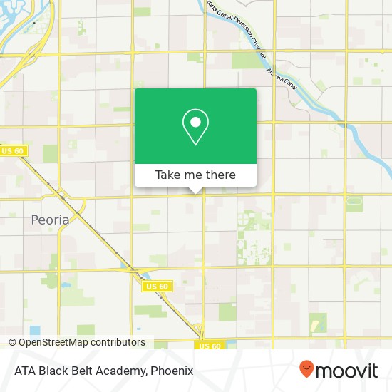 ATA Black Belt Academy map