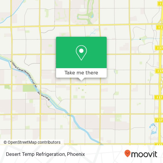 Mapa de Desert Temp Refrigeration