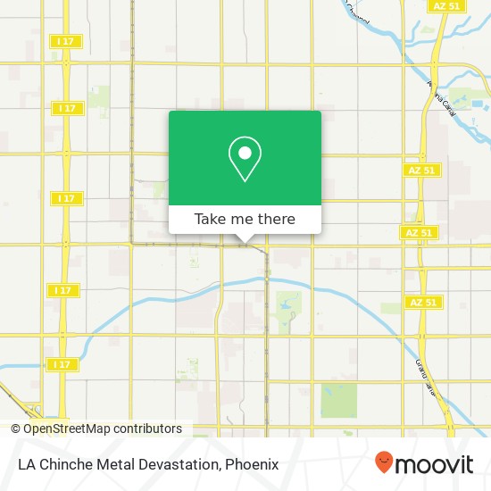 LA Chinche Metal Devastation map