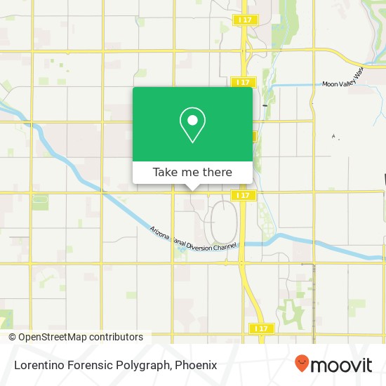 Mapa de Lorentino Forensic Polygraph