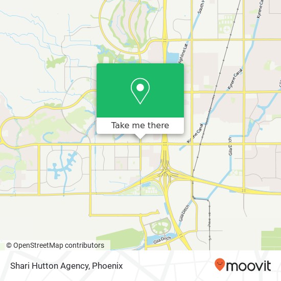 Shari Hutton Agency map