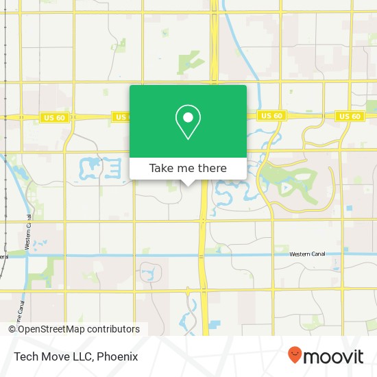 Mapa de Tech Move LLC