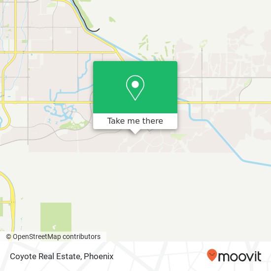 Mapa de Coyote Real Estate