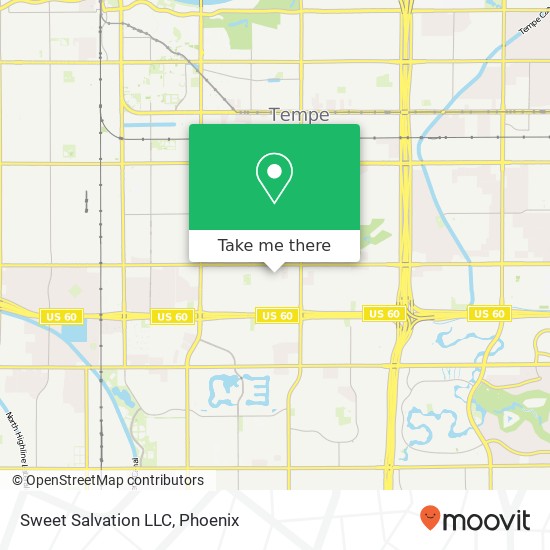 Sweet Salvation LLC map