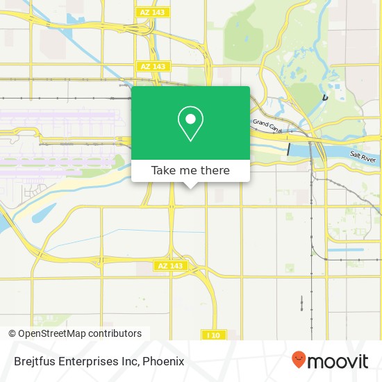 Brejtfus Enterprises Inc map