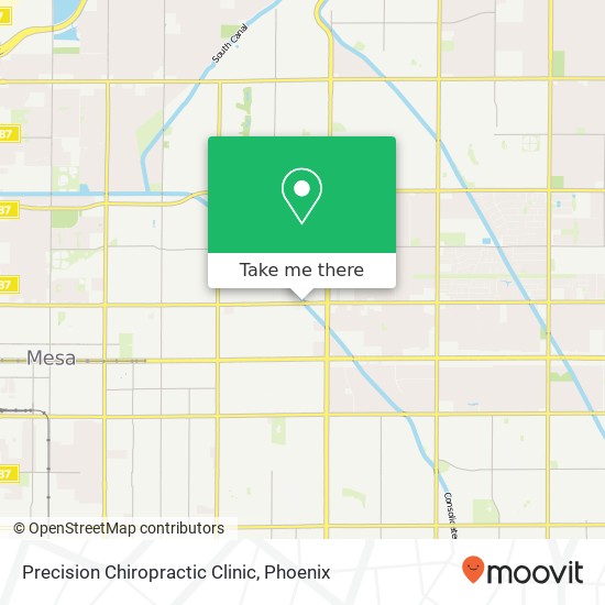 Precision Chiropractic Clinic map