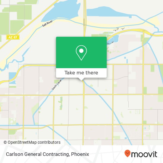 Mapa de Carlson General Contracting