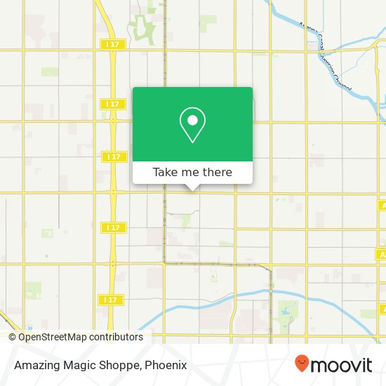 Mapa de Amazing Magic Shoppe