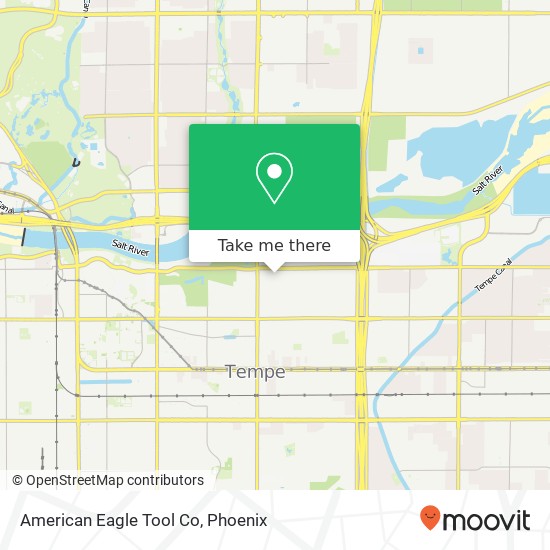 American Eagle Tool Co map