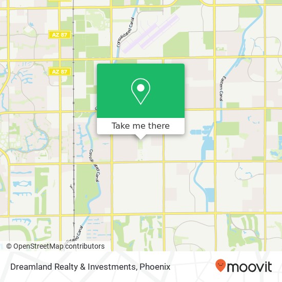 Dreamland Realty & Investments map