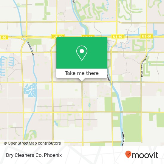 Dry Cleaners Co map