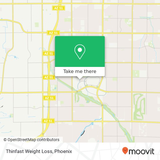 Thinfast Weight Loss map