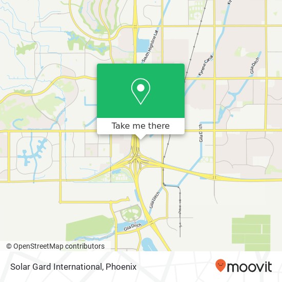 Mapa de Solar Gard International