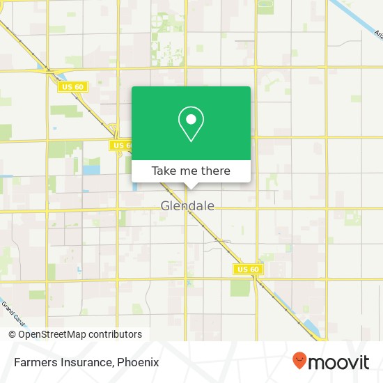 Farmers Insurance map