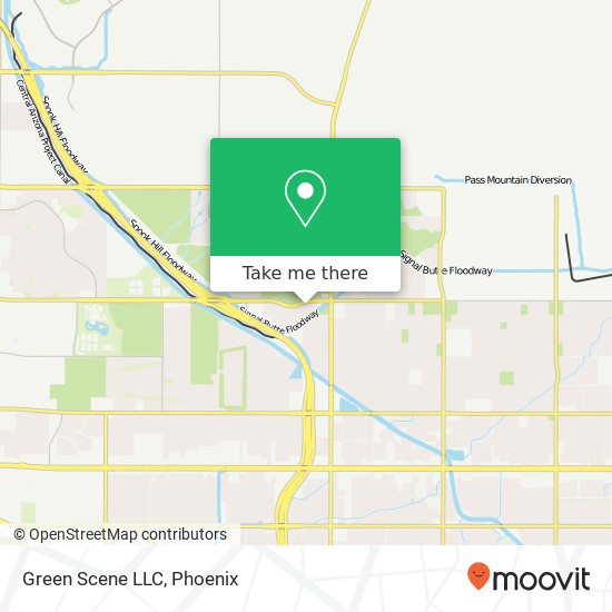 Green Scene LLC map