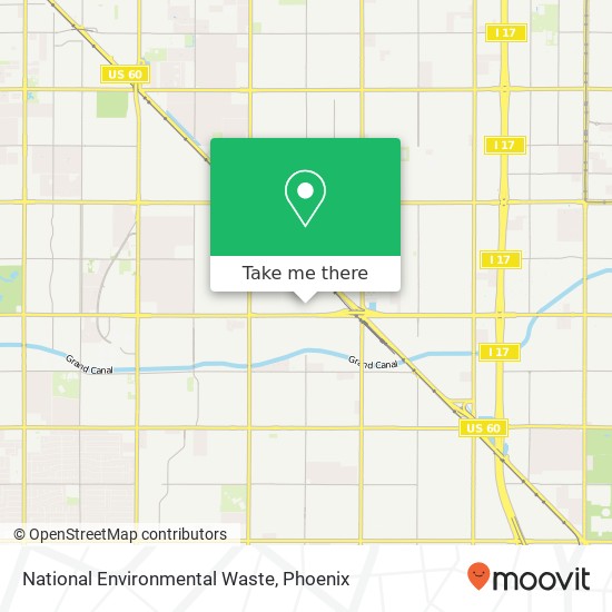 National Environmental Waste map