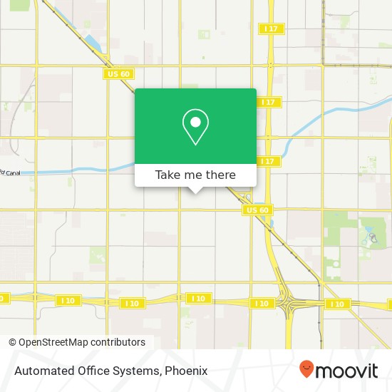 Mapa de Automated Office Systems