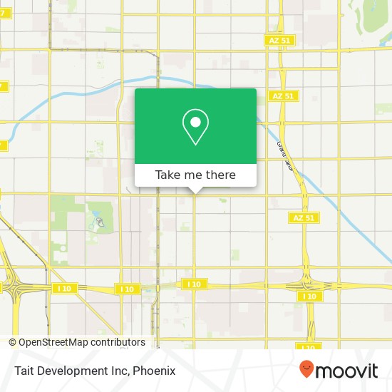Mapa de Tait Development Inc