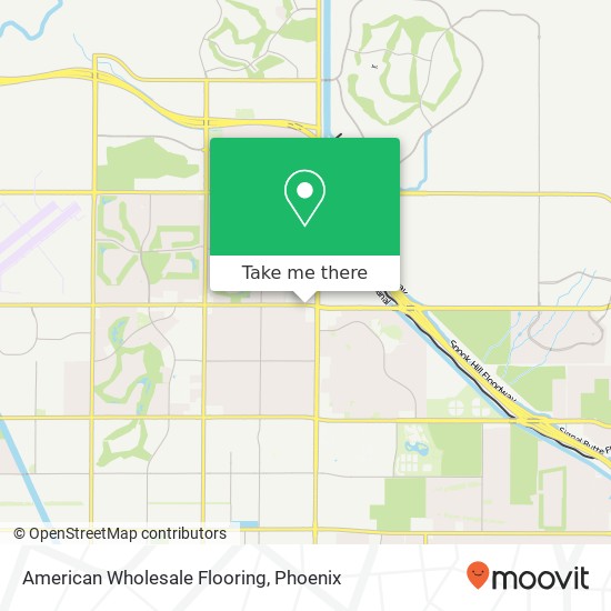 Mapa de American Wholesale Flooring