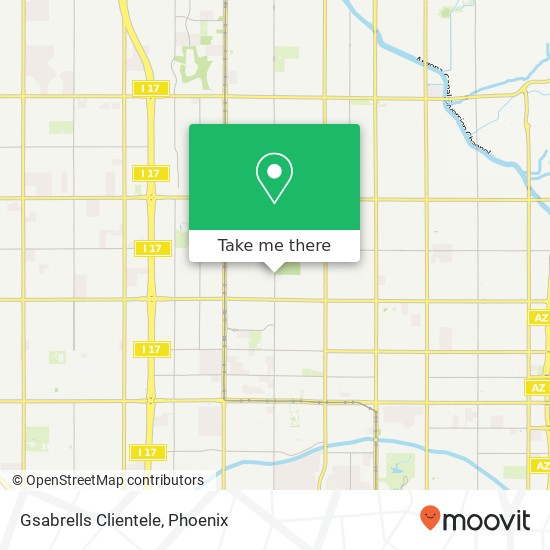 Gsabrells Clientele map